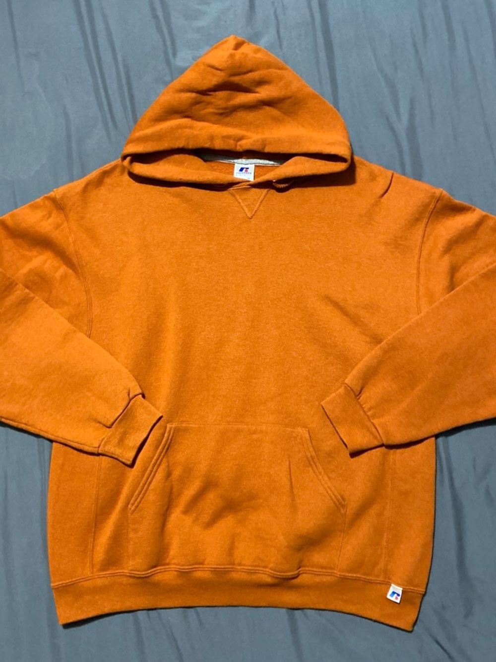 Russell Athletic Burnt Orange Pullover Hoodie